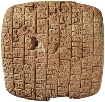 Mari letter cuneiform tablet