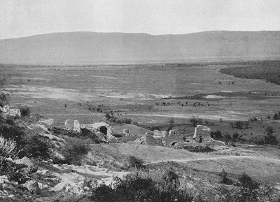 The ruins of ancient Jericho - 1890s