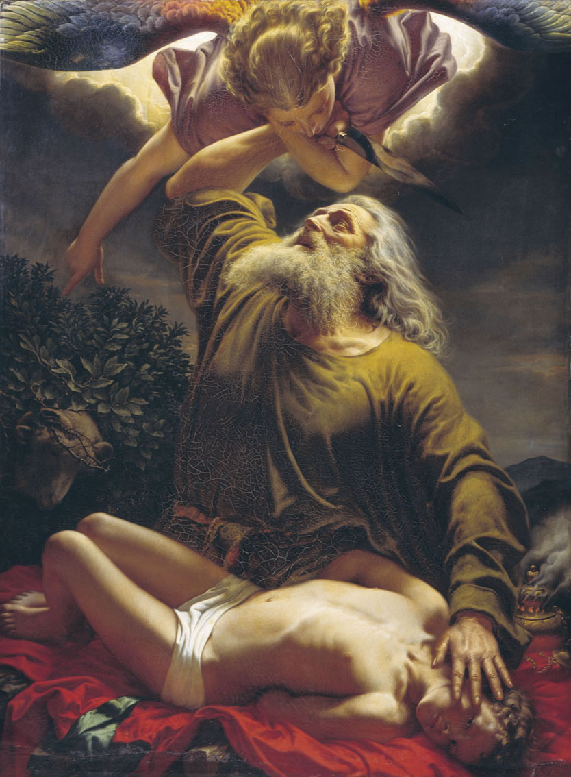 But the angel of the Lord called to him from heaven and said, 'Abraham, Abraham!' And he said, 'Here I am.' He said, 'Do not stretch out your hand against the lad, and do nothing to him; for now I know that you fear God, since you have not withheld your son, your only son, from Me.' (Gen 22:11-12)